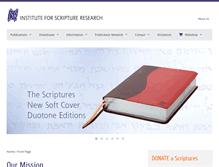 Tablet Screenshot of isr-messianic.org